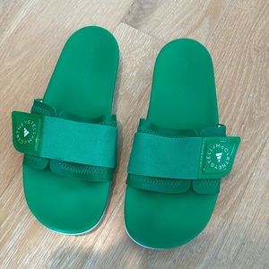 Stella McCartney ex Adidas green flats